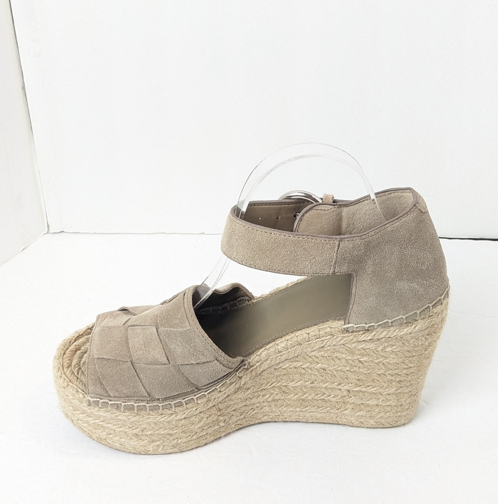 Marc Fisher Suede Espidrille Wedges - Picture 4 of 16